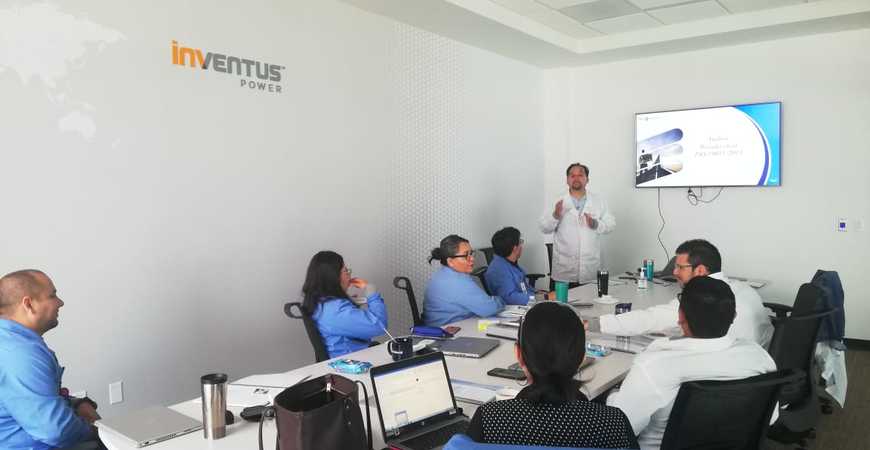 Capacitación en INVENTUS POWER